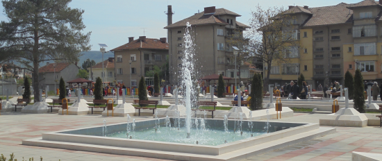 Construction of Sveti Douh Park in Montana City