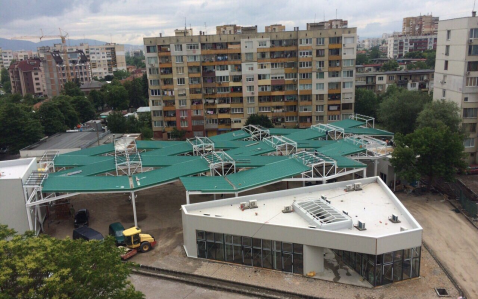 „Изграждане на пазар за цветя”, район Надежда”, град София